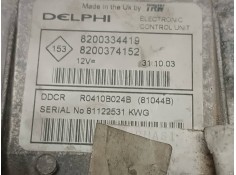 Recambio de centralita motor uce para renault scenic ii referencia OEM IAM 8200334419 8200374152 DELPHI 2