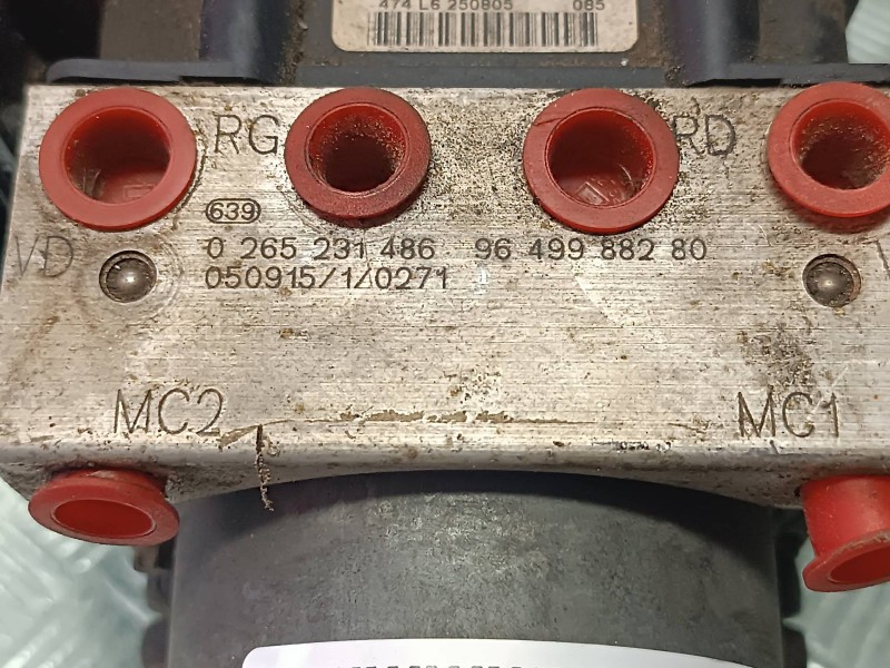 Recambio de abs para citroen c4 berlina collection referencia OEM IAM 9659457180 0265231486 9649988280