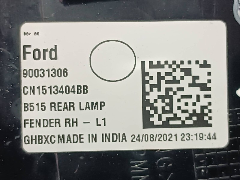 Recambio de piloto trasero derecho para ford ecosport (cr6) referencia OEM IAM CN1513404BB  VALEO