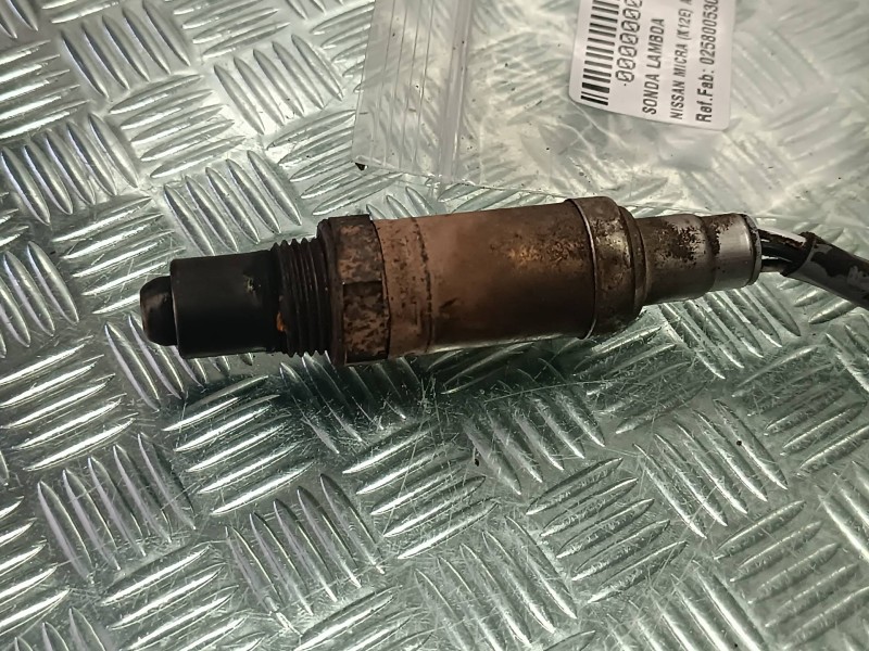 Recambio de sonda lambda para nissan micra (k12e) acenta referencia OEM IAM 0258005307 0258005308 CONECTOR VERDE