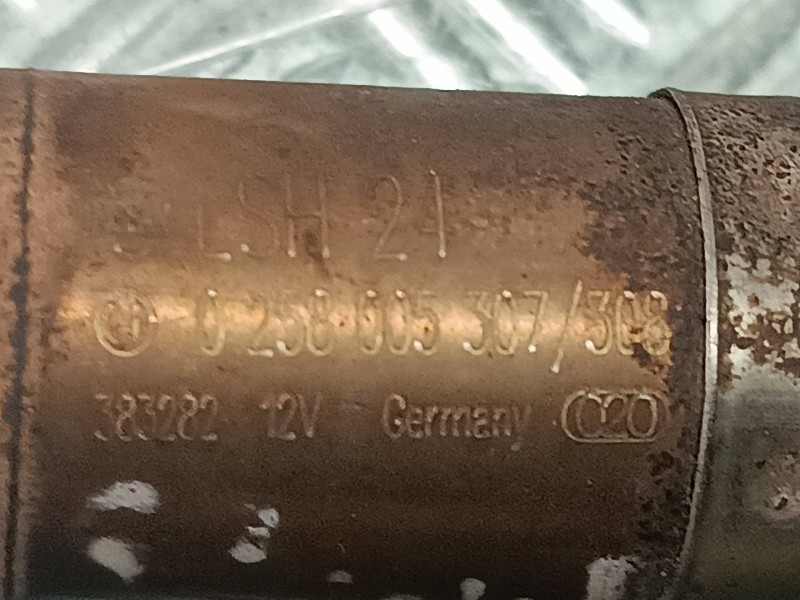 Recambio de sonda lambda para nissan micra (k12e) acenta referencia OEM IAM 0258005307 0258005308 CONECTOR VERDE