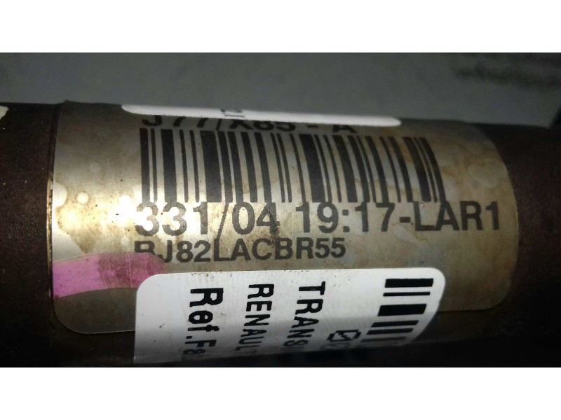 Recambio de transmision delantera izquierda para renault modus confort dynamique referencia OEM IAM 8200408417  