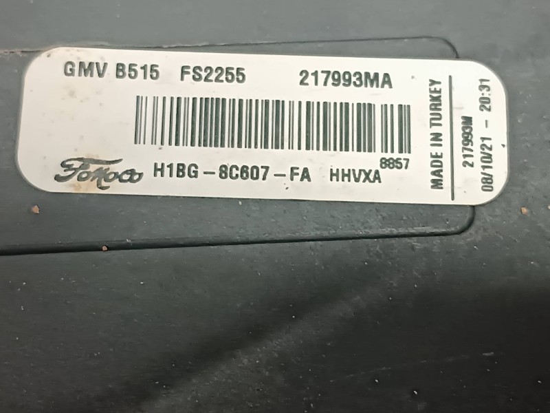 Recambio de electroventilador para ford ecosport (cr6) referencia OEM IAM H1BG8C607FA FOMOCO CONECTOR 2 PINES