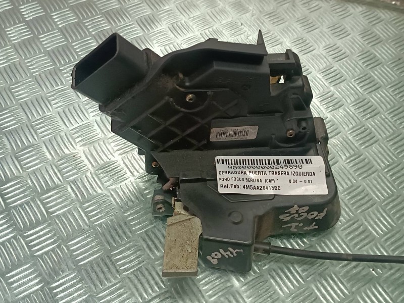Recambio de cerradura puerta trasera izquierda para ford focus berlina (cap) referencia OEM IAM 4M5AA26413BC  ELECTRICA