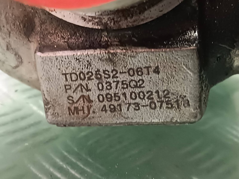 Recambio de turbocompresor para citroen xsara picasso referencia OEM IAM 095100212 4917307507 25S206T4