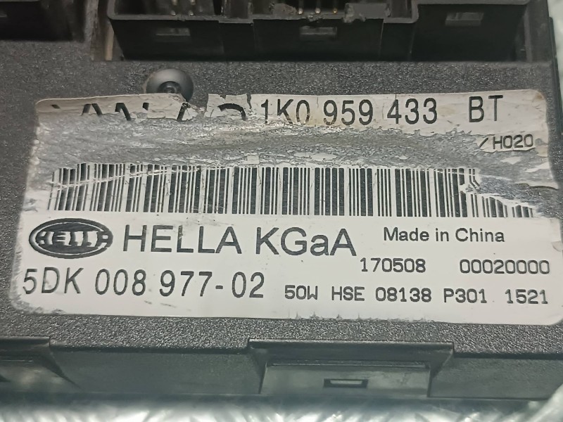 Recambio de modulo confort para volkswagen tiguan (5n1) country referencia OEM IAM 1K0959433BT 5DK00897702 HELLA