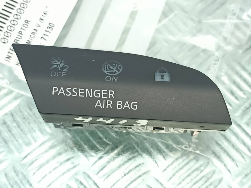 Recambio de interruptor para nissan micra v (k14) referencia OEM IAM 71130 CONECTOR 5 PINES CONTROL AIRBAG