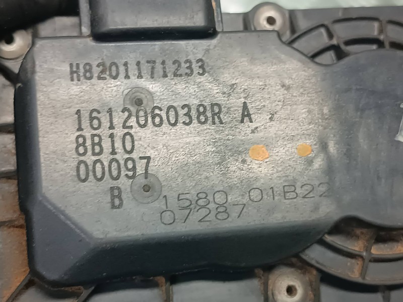 Recambio de caja mariposa para nissan micra v (k14) referencia OEM IAM 161206038R H8201171233 CONECTOR 6 PINES