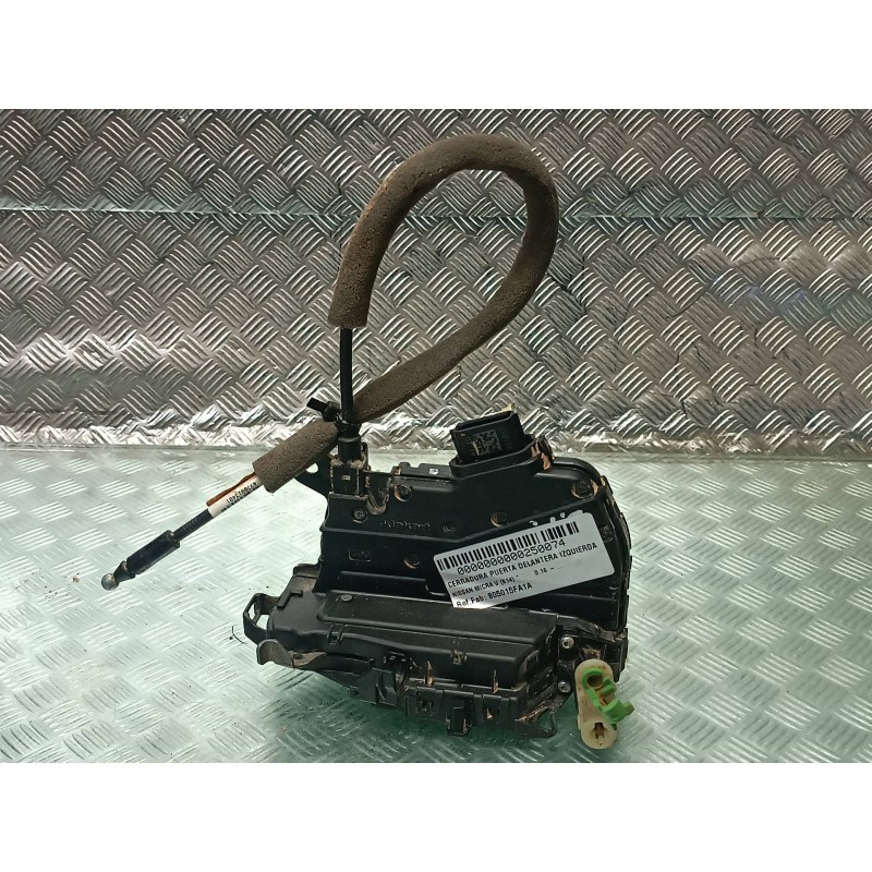 Recambio de cerradura puerta delantera izquierda para nissan micra v (k14) referencia OEM IAM 805015FA1A 40519134 ELECTRICA