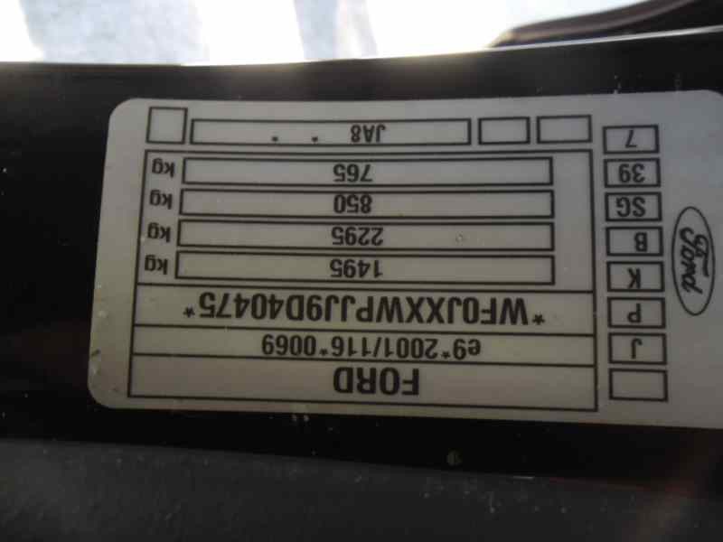 ford fiesta (cb1) del año 2009