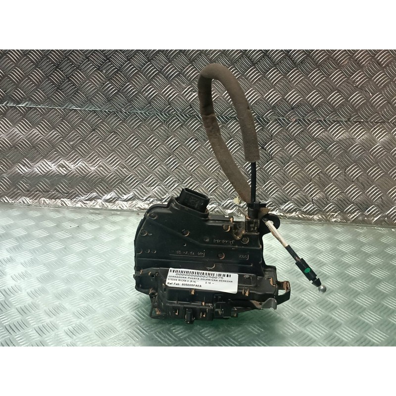 Recambio de cerradura puerta delantera derecha para nissan micra v (k14) referencia OEM IAM 805005FA0A 40629134 ELECTRICA