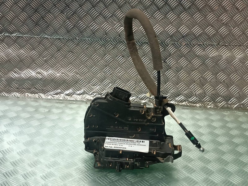 Recambio de cerradura puerta delantera derecha para nissan micra v (k14) referencia OEM IAM 805005FA0A 40629134 ELECTRICA