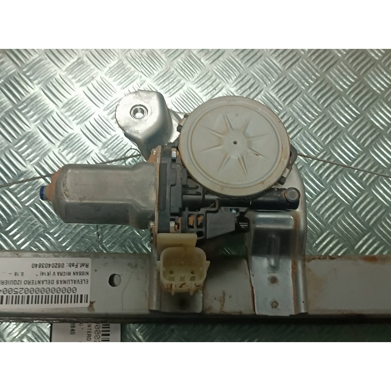 Recambio de elevalunas delantero izquierdo para nissan micra v (k14) referencia OEM IAM 0620403840 CONECTOR 6 PINES ELECTRICO