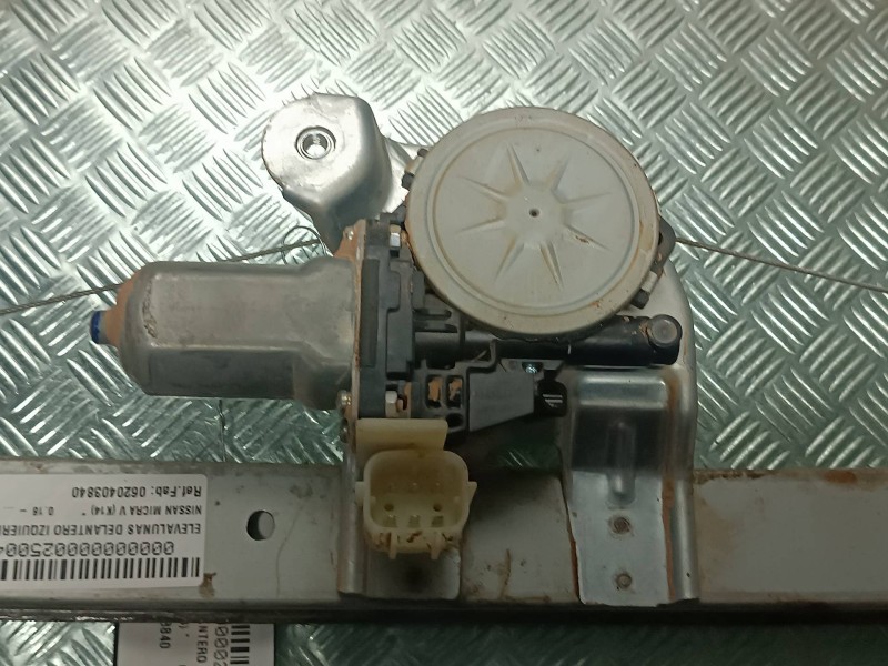 Recambio de elevalunas delantero izquierdo para nissan micra v (k14) referencia OEM IAM 0620403840 CONECTOR 6 PINES ELECTRICO
