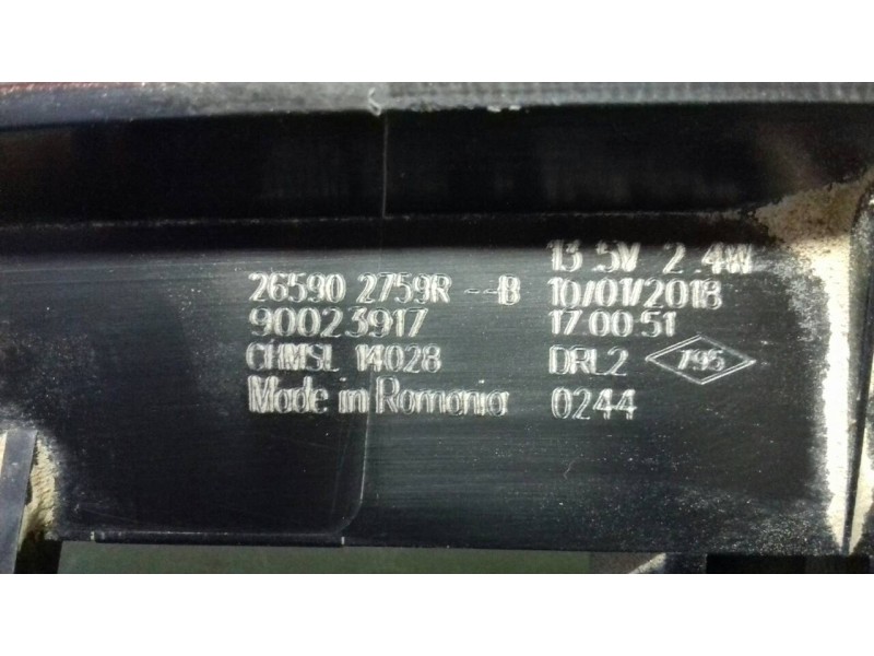 Recambio de luz central de freno para renault captur xmod referencia OEM IAM 265902759 90025917 