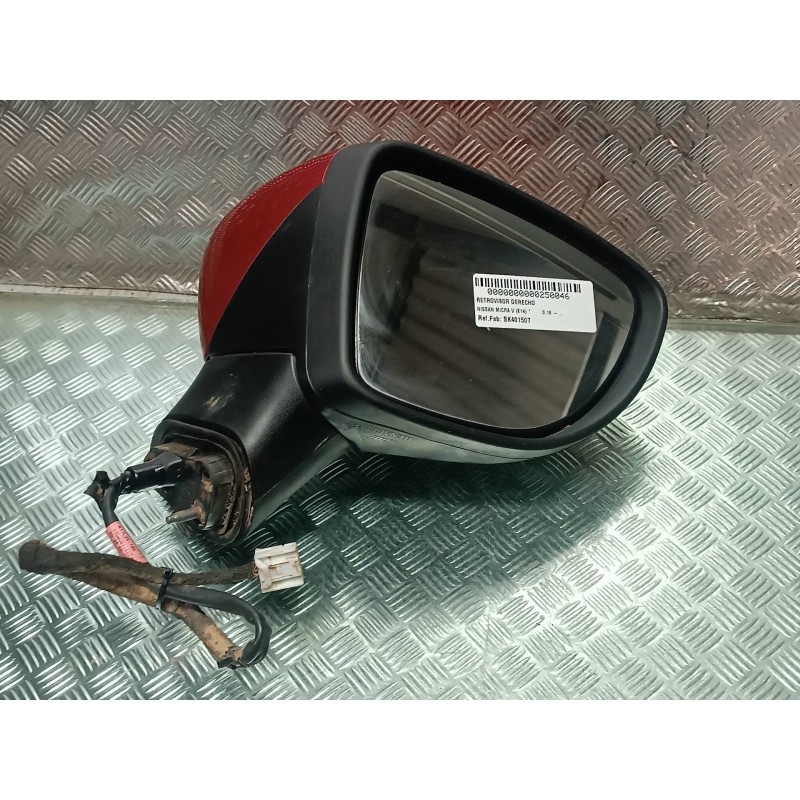 Recambio de retrovisor derecho para nissan micra v (k14) referencia OEM IAM SK401507 22274007006 ELECTRICO