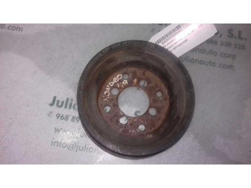 Recambio de polea cigueñal para ford mondeo berlina (gd) ambiente referencia OEM IAM 93FF6B319AB  