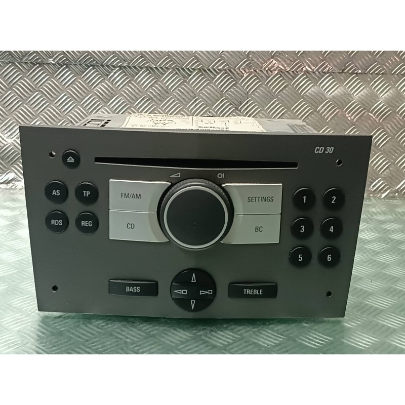 Recambio de sistema audio / radio cd para opel zafira a referencia OEM IAM 13190856 453116246 BLAUPUNKT