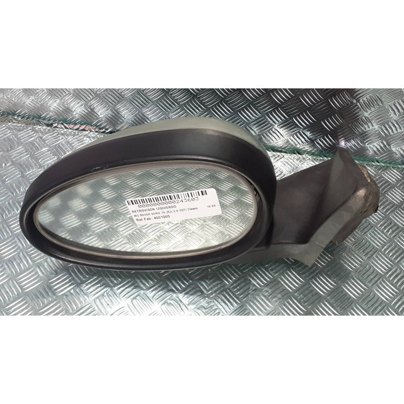 Recambio de retrovisor izquierdo para mg rover serie 75 (rj) 2.0 cdti classic referencia OEM IAM 4001505 CRB002130 ELECTRICO