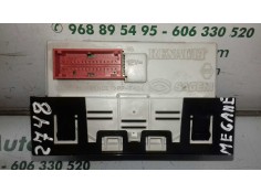 Recambio de pantalla multifuncion para renault megane ii berlina 5p confort authentique referencia OEM IAM 8200107839  SAGEM 2