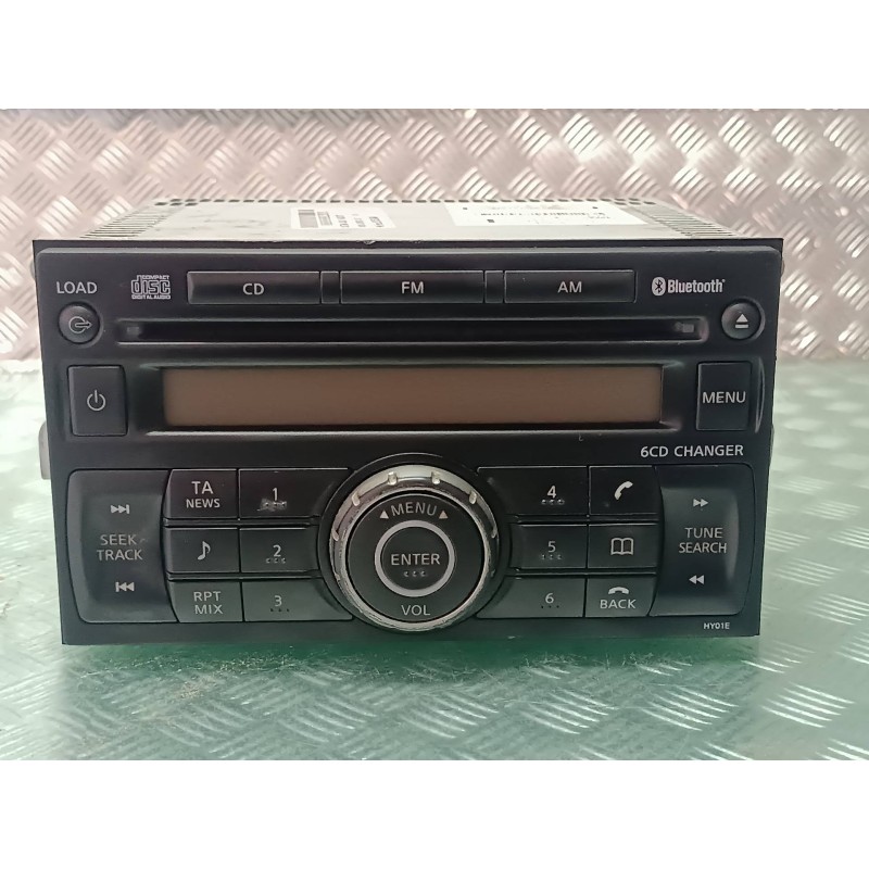 Recambio de sistema audio / radio cd para nissan qashqai (j10) referencia OEM IAM 28155JD40A PN2804FB 0109128