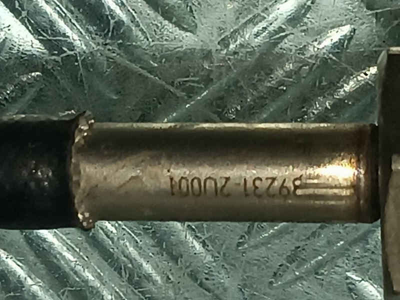 Recambio de sonda lambda para kia xceed referencia OEM IAM 392312U001 201017PP36356 2 PINES