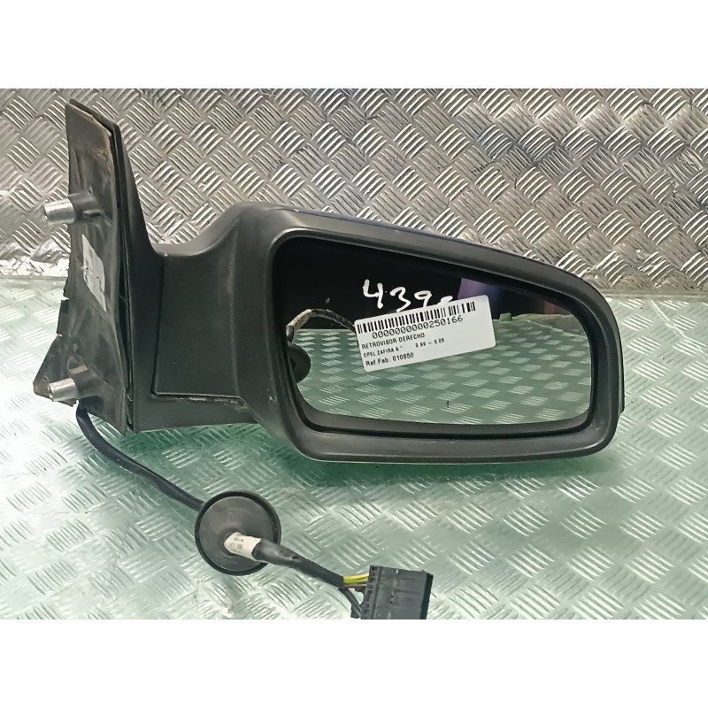 Recambio de retrovisor derecho para opel zafira a referencia OEM IAM 010850 5 CABLES ELECTRICO