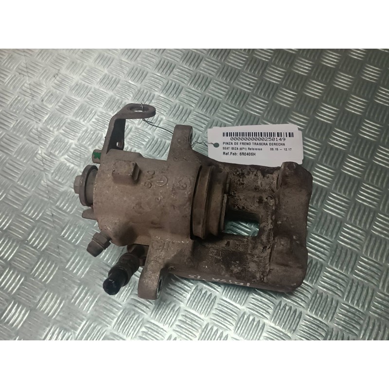 Recambio de pinza de freno trasera derecha para seat ibiza (6p1) reference referencia OEM IAM 6R0406H  