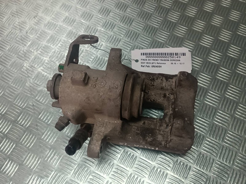 Recambio de pinza de freno trasera derecha para seat ibiza (6p1) reference referencia OEM IAM 6R0406H  