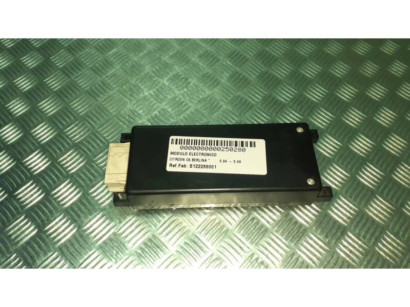 Recambio de modulo electronico para citroen c5 berlina referencia OEM IAM S122288001 9662258380 CONTROLADOR BLUETOOTH