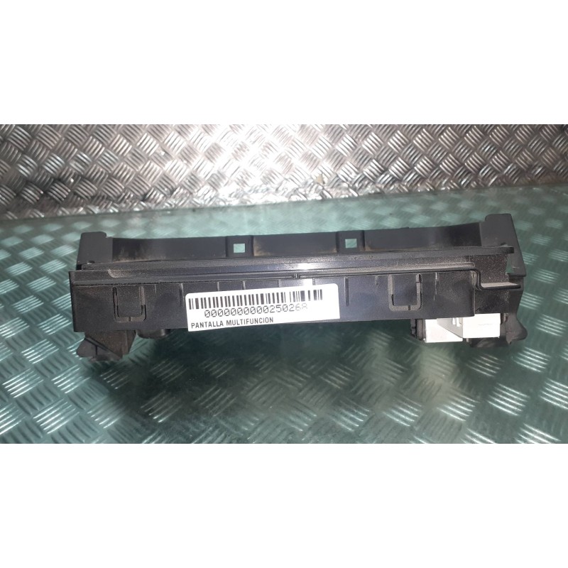 Recambio de pantalla multifuncion para renault megane iii berlina 5 p referencia OEM IAM 259150931R 682470010R 281199664