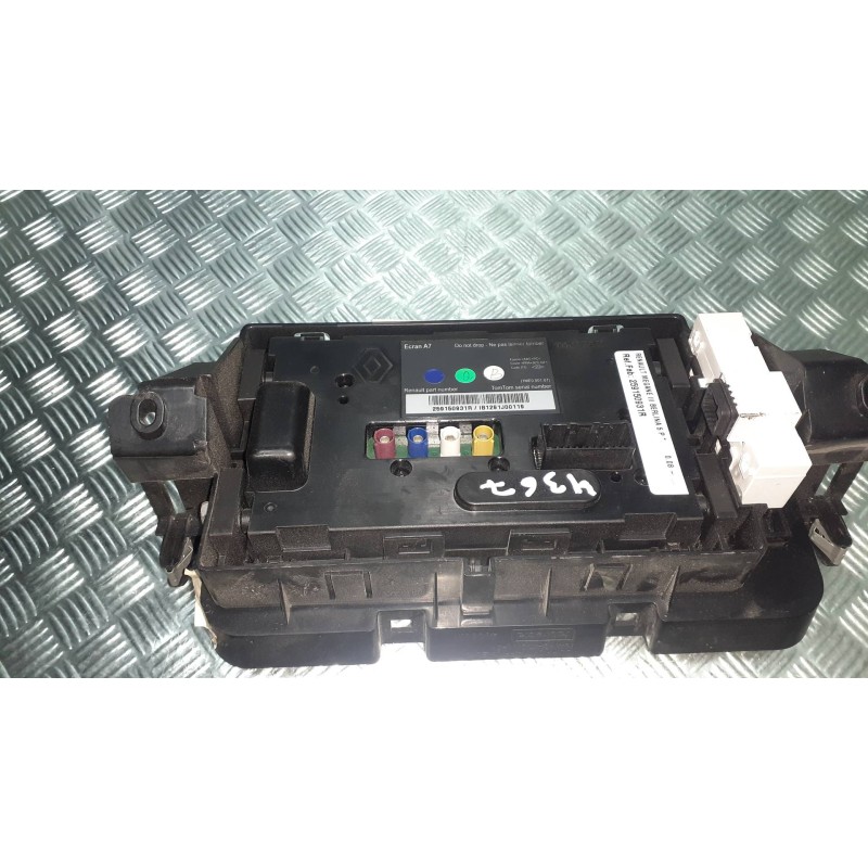 Recambio de pantalla multifuncion para renault megane iii berlina 5 p referencia OEM IAM 259150931R 682470010R 281199664