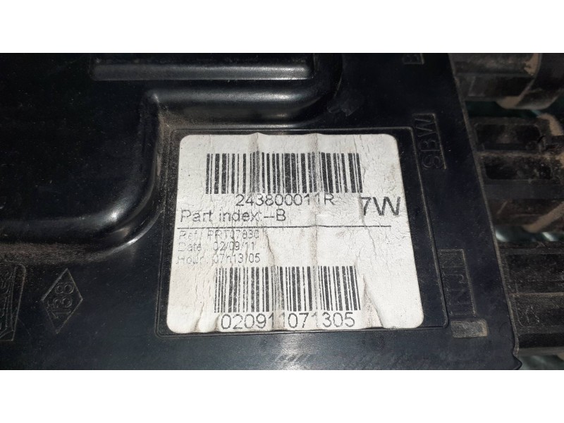 Recambio de modulo electronico para renault megane iii berlina 5 p referencia OEM IAM 243800011R 020911071305 