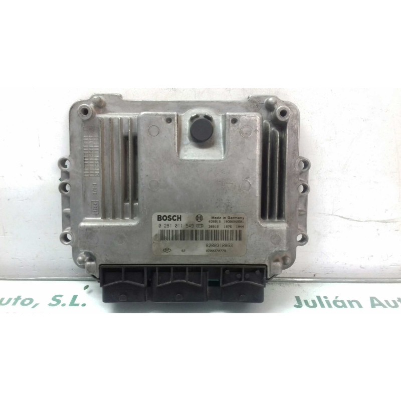 Recambio de centralita motor uce para renault megane ii berlina 5p confort authentique referencia OEM IAM 8200310863 0281011549 