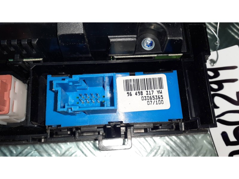 Recambio de mando calefaccion / aire acondicionado para citroen c5 berlina referencia OEM IAM 96573328YW 96498322YW 96498317YW