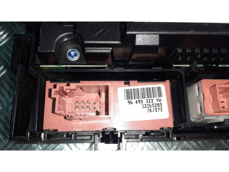 Recambio de mando calefaccion / aire acondicionado para citroen c5 berlina referencia OEM IAM 96573328YW 96498322YW 96498317YW