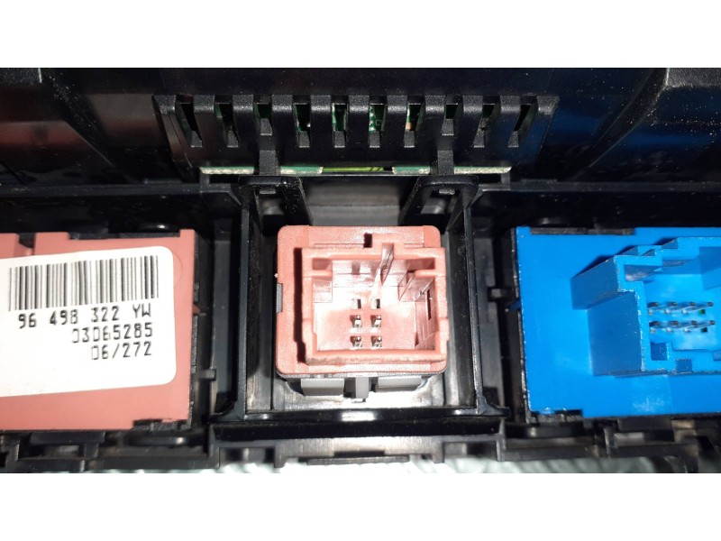 Recambio de mando calefaccion / aire acondicionado para citroen c5 berlina referencia OEM IAM 96573328YW 96498322YW 96498317YW