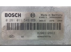 Recambio de centralita motor uce para renault megane ii berlina 5p confort authentique referencia OEM IAM 8200310863 0281011549  2