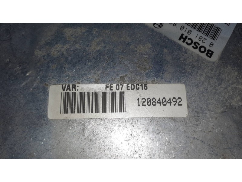 Recambio de centralita motor uce para citroen c5 berlina referencia OEM IAM 0281010808 9644721080 120840492