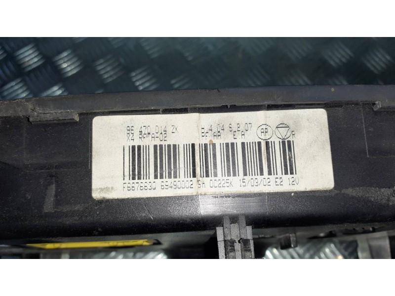 Recambio de mando climatizador para citroen c5 berlina referencia OEM IAM 96470014ZK F667663Q 69490002