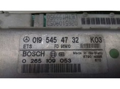 Recambio de centralita abs para mercedes-benz clase e (w210) berlina diesel 290 turbodiesel (210.017) referencia OEM IAM 0195454 2