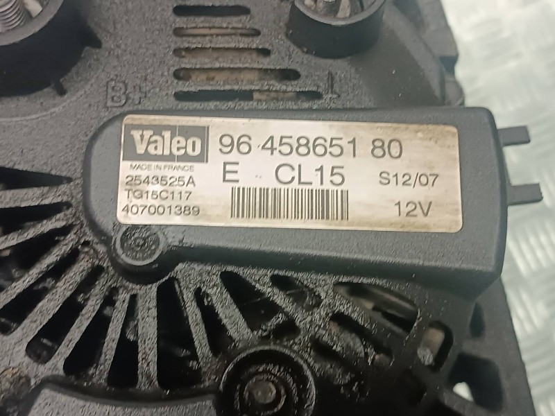 Recambio de alternador para citroen c5 berlina referencia OEM IAM 9645865180 2543525A 407001389