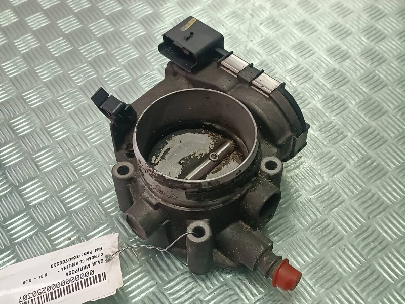 Recambio de caja mariposa para citroen c5 berlina referencia OEM IAM 0280750250 78223 BOSCH