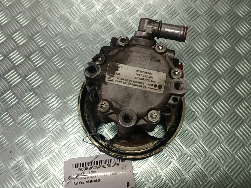 Recambio de bomba direccion para citroen c5 berlina referencia OEM IAM 9636086680 9637000880 7617955502