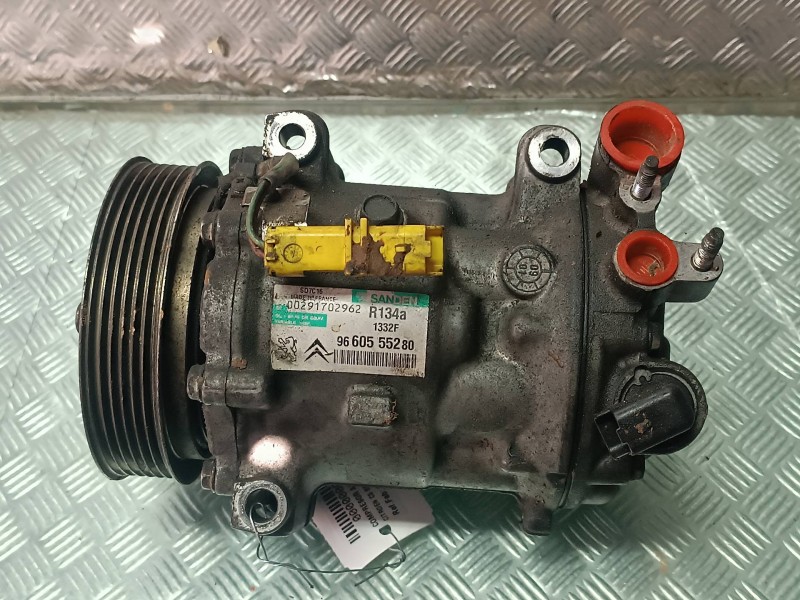 Recambio de compresor aire acondicionado para citroen c5 break referencia OEM IAM 9660555280 00291702962 2 PINES