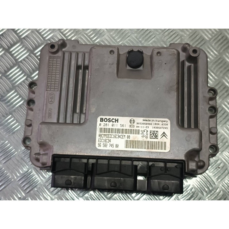 Recambio de centralita motor uce para citroen c5 break referencia OEM IAM 9658274580 EDC16C34 0281011561