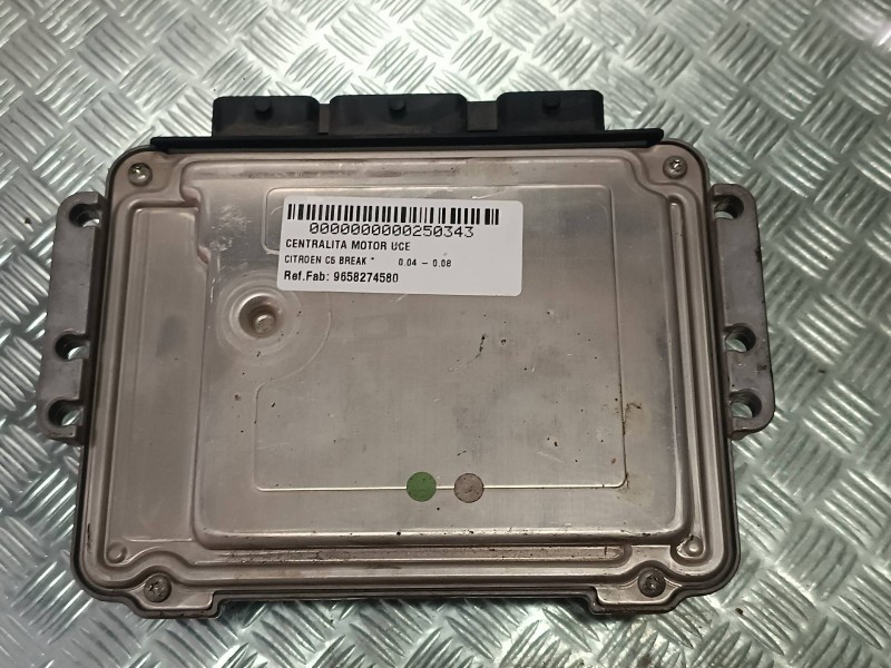 Recambio de centralita motor uce para citroen c5 break referencia OEM IAM 9658274580 EDC16C34 0281011561