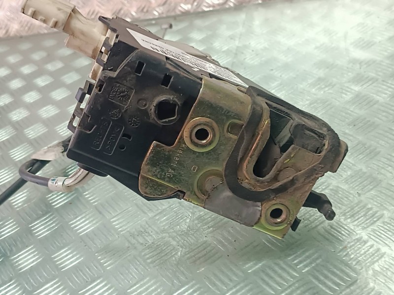 Recambio de cerradura puerta delantera derecha para peugeot 407 referencia OEM IAM 9659853780F CONECTOR 6 PINES ELECTRICA
