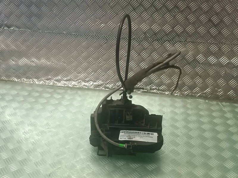 Recambio de cerradura puerta trasera derecha para nissan qashqai (j10) referencia OEM IAM 0208R CONECTOR 3 PINES ELECTRICA