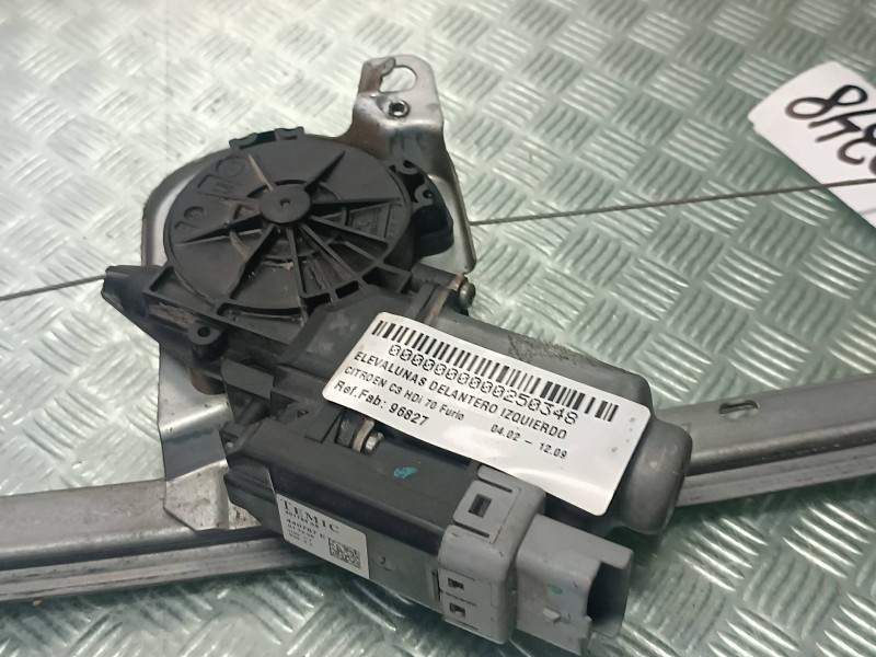 Recambio de elevalunas delantero izquierdo para citroen c3 hdi 70 furio referencia OEM IAM 96827 440787E ELECTRICO